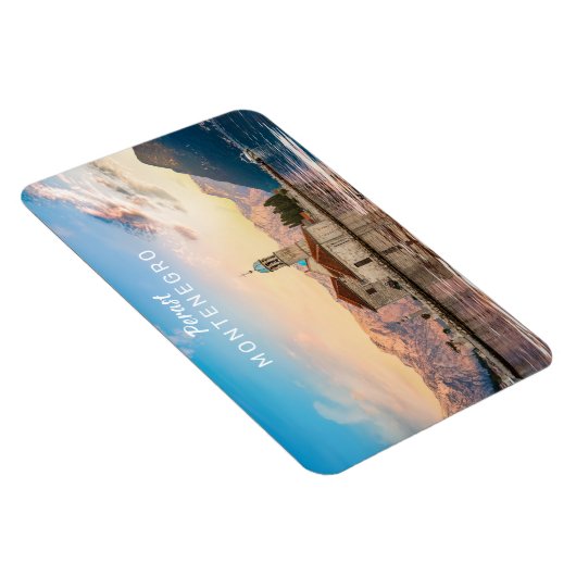 Benutzerdefinierter Text Montenegro Magnet (Rechte Seite)