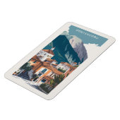 Benutzerdefinierter Text Montenegro Magnet (Linke Seite)