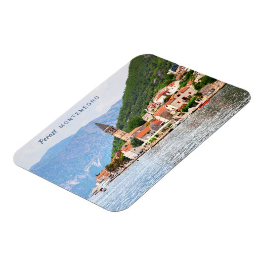 Benutzerdefinierter Text Montenegro Magnet (Linke Seite)