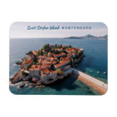 Benutzerdefinierter Text Montenegro Magnet (Horizontal)