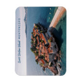 Benutzerdefinierter Text Montenegro Magnet (Vertikal)