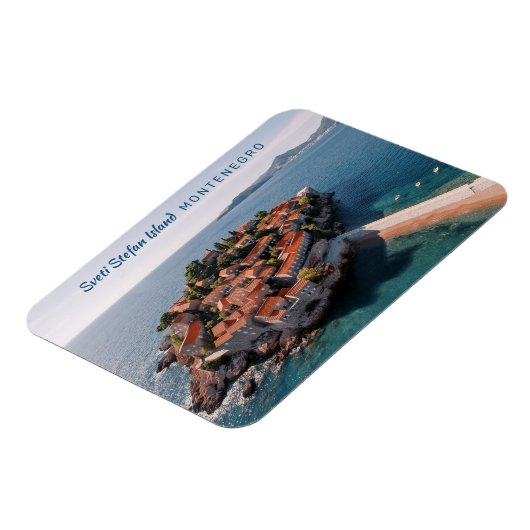 Benutzerdefinierter Text Montenegro Magnet (Linke Seite)