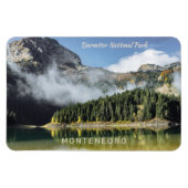 Benutzerdefinierter Text Montenegro Magnet (Horizontal)