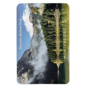 Benutzerdefinierter Text Montenegro Magnet (Vertikal)