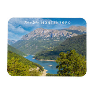 Benutzerdefinierter Text Montenegro Magnet