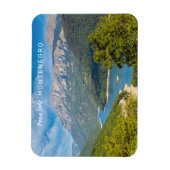 Benutzerdefinierter Text Montenegro Magnet (Vertikal)