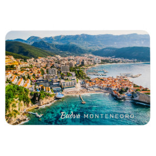 Benutzerdefinierter Text Montenegro Magnet