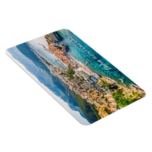 Benutzerdefinierter Text Montenegro Magnet (Rechte Seite)