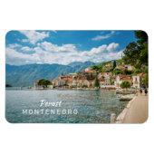 Benutzerdefinierter Text Montenegro Magnet (Horizontal)