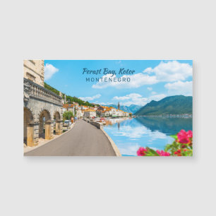 Benutzerdefinierter Text Montenegro Magnetkarte