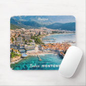Benutzerdefinierter Text Montenegro Mousepad (Mit Mouse)