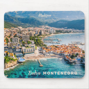 Benutzerdefinierter Text Montenegro Mousepad