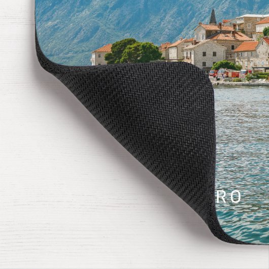 Benutzerdefinierter Text Montenegro Mousepad (Ecke)