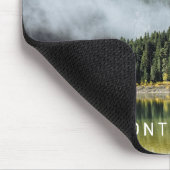 Benutzerdefinierter Text Montenegro Mousepad (Ecke)
