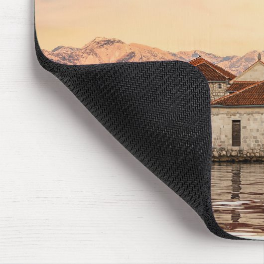 Benutzerdefinierter Text Montenegro Mousepad (Ecke)