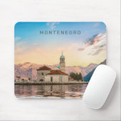 Benutzerdefinierter Text Montenegro Mousepad (Mit Mouse)