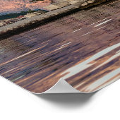 Benutzerdefinierter Text Montenegro Poster (Ecke)