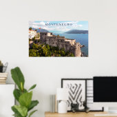 Benutzerdefinierter Text Montenegro Poster (Heimbüro)