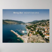 Benutzerdefinierter Text Montenegro Poster (Vorne)