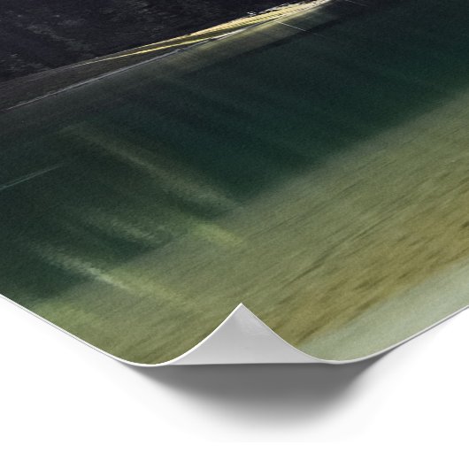 Benutzerdefinierter Text Montenegro Poster (Ecke)