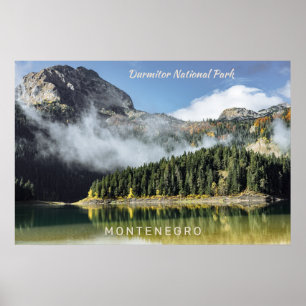 Benutzerdefinierter Text Montenegro Poster