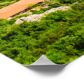 Benutzerdefinierter Text Montenegro Poster (Ecke)