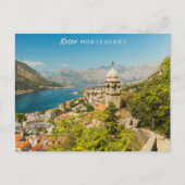 Benutzerdefinierter Text Montenegro Postkarte (Vorderseite)