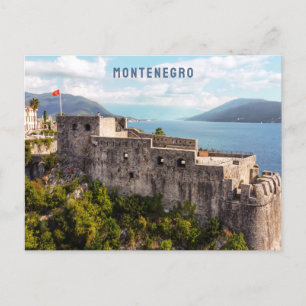 Benutzerdefinierter Text Montenegro Postkarte