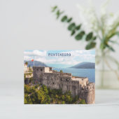 Benutzerdefinierter Text Montenegro Postkarte (Stehend Vorderseite)