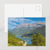 Benutzerdefinierter Text Montenegro Postkarte (Vorne/Hinten)