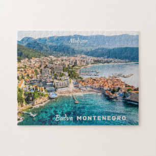 Benutzerdefinierter Text Montenegro Puzzle