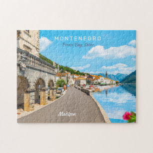 Benutzerdefinierter Text Montenegro Puzzle