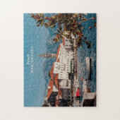 Benutzerdefinierter Text Montenegro Puzzle (Vertikal)
