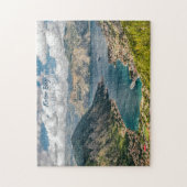 Benutzerdefinierter Text Montenegro Puzzle (Vertikal)