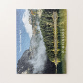Benutzerdefinierter Text Montenegro Puzzle (Vertikal)