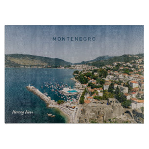 Benutzerdefinierter Text Montenegro Schneidebrett