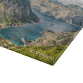 Benutzerdefinierter Text Montenegro Schneidebrett (Ecke)