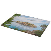 Benutzerdefinierter Text Montenegro Schneidebrett (Ecke)