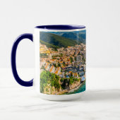 Benutzerdefinierter Text Montenegro Tasse (Links)