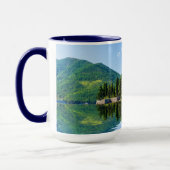 Benutzerdefinierter Text Montenegro Tasse (Links)