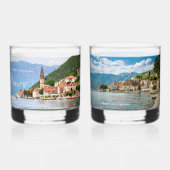 Benutzerdefinierter Text Montenegro Whiskyglas (Rückseite)
