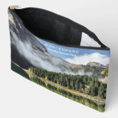 Benutzerdefinierter Text Montenegro Zubehörtasche (Offen)