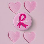 Benutzerdefinierter Text oder Name der Zeichenkett Button<br><div class="desc">Das rosa Band ist zum universellen Symbol für Brustkrebs geworden,  indem sie das Bewusstsein schärft,  die Unterstützung leistet und Frauen solidarisch zusammenbringt.</div>