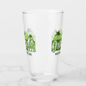 Benutzerdefinierter Text Orlando Florida Glas (Links)