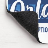 Benutzerdefinierter Text Orlando Florida Mousepad (Ecke)