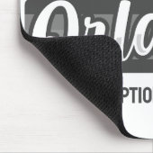 Benutzerdefinierter Text Orlando Florida Mousepad (Ecke)