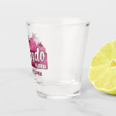 Benutzerdefinierter Text Orlando Florida Schnapsglas (Rechts)