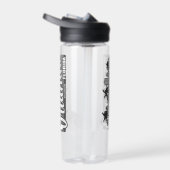 Benutzerdefinierter Text Orlando Florida Trinkflasche (Rechts)
