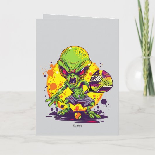 Benutzerdefinierter Text, Padel Milky Way Match Po Karte (Rückseite)