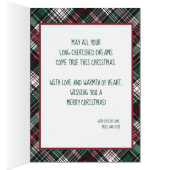 🎾 🎄 benutzerdefinierter Text, Padel Powered Chri (Innen (Rechts))